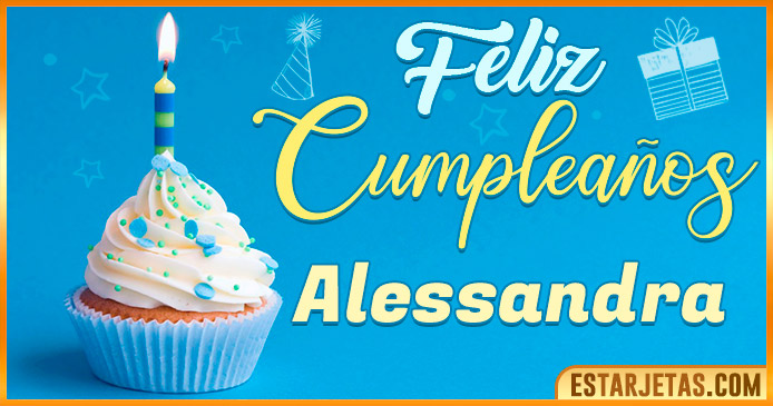 Feliz Cumpleaños Alessandra