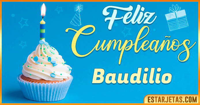 Feliz Cumpleaños Baudilio