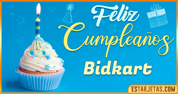 Feliz Cumpleaños Bidkart