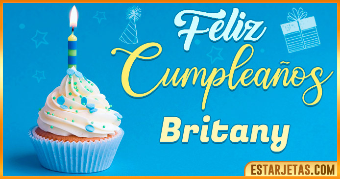 Feliz Cumpleaños Britany