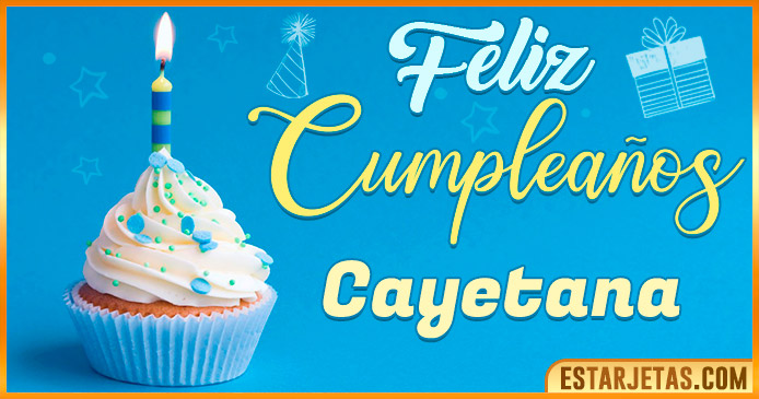 Feliz Cumpleaños Cayetana