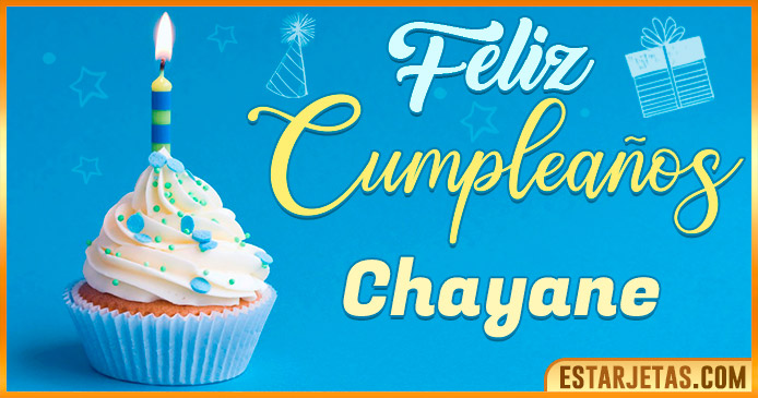 Feliz Cumpleaños Chayane