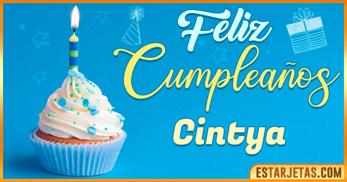 Feliz Cumpleaños Cintya