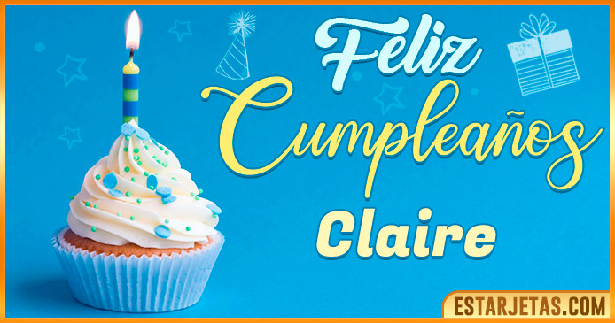 Feliz Cumpleaños Claire