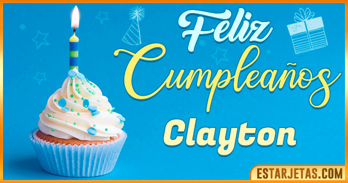 Feliz Cumpleaños Clayton