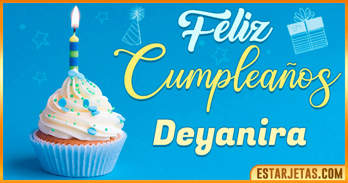 Feliz Cumpleaños Deyanira