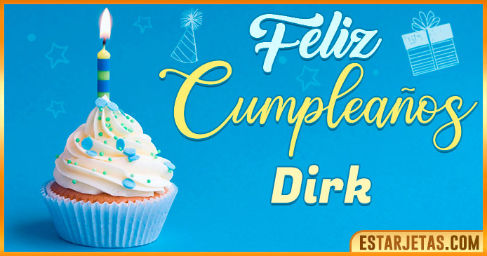 Feliz Cumpleaños Dirk