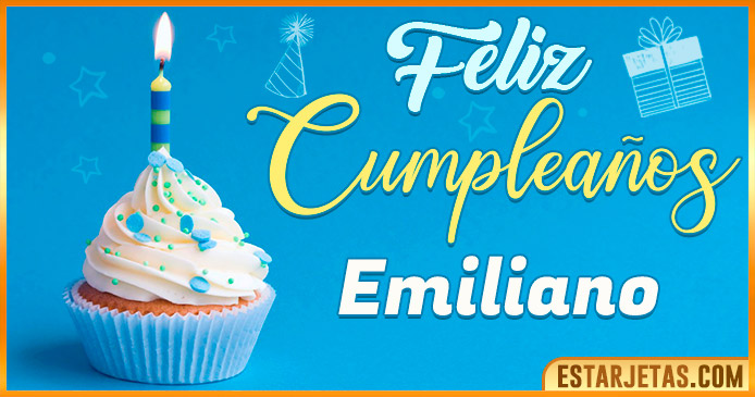 Feliz Cumpleaños Emiliano