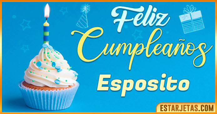 Feliz Cumpleaños Esposito