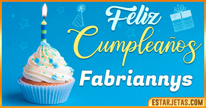 Feliz Cumpleaños Fabriannys
