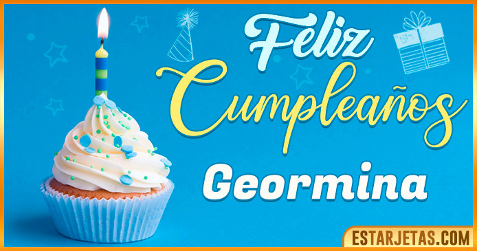 Feliz Cumpleaños Geormina