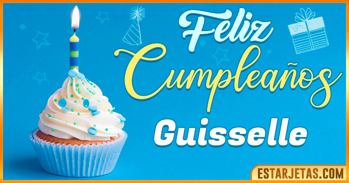 Feliz Cumpleaños Guisselle