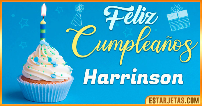 Feliz Cumpleaños Harrinson