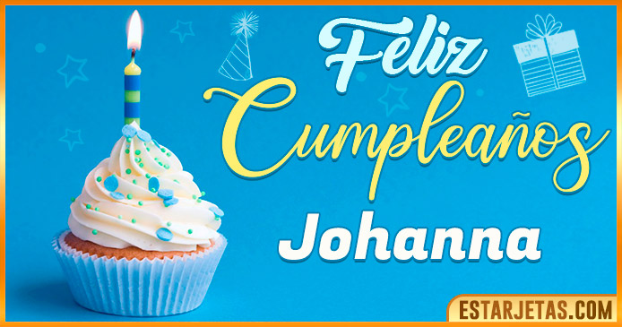 Feliz Cumpleaños Johanna