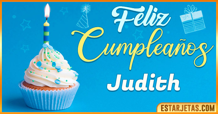 Feliz Cumpleaños Judith