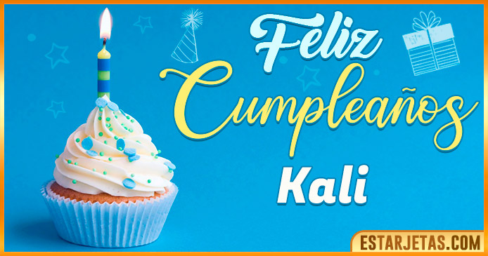 Feliz Cumpleaños Kali