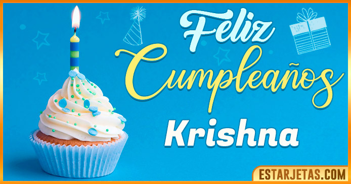 Feliz Cumpleaños Krishna