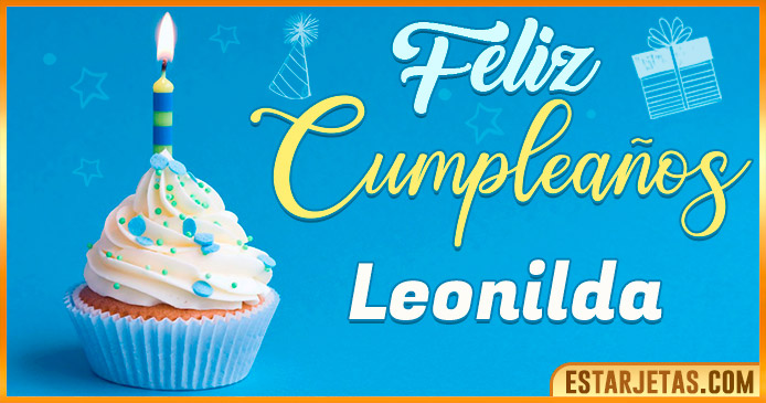 Feliz Cumpleaños Leonilda