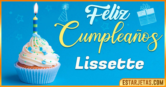 Feliz Cumpleaños Lissette