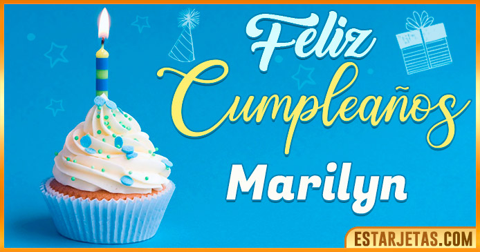 Feliz Cumpleaños Marilyn