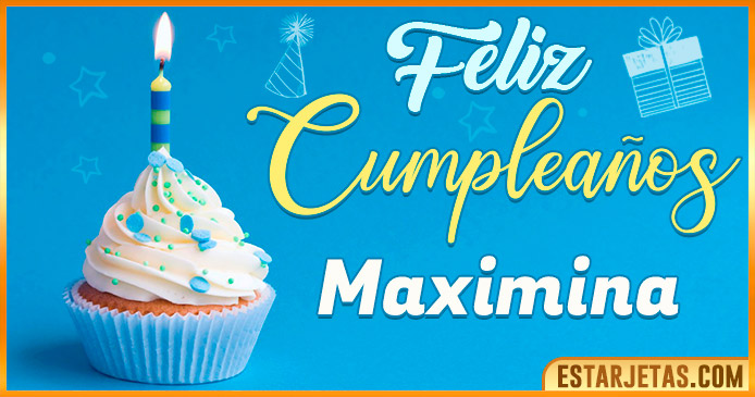 Feliz Cumpleaños Maximina