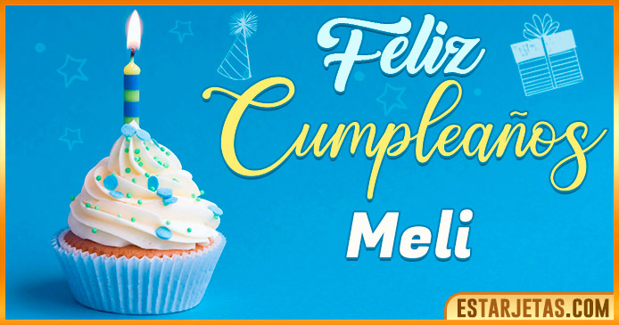Feliz Cumpleaños Meli