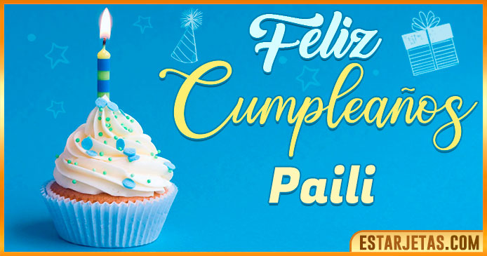 Feliz Cumpleaños Paili