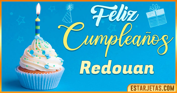 Feliz Cumpleaños Redouan