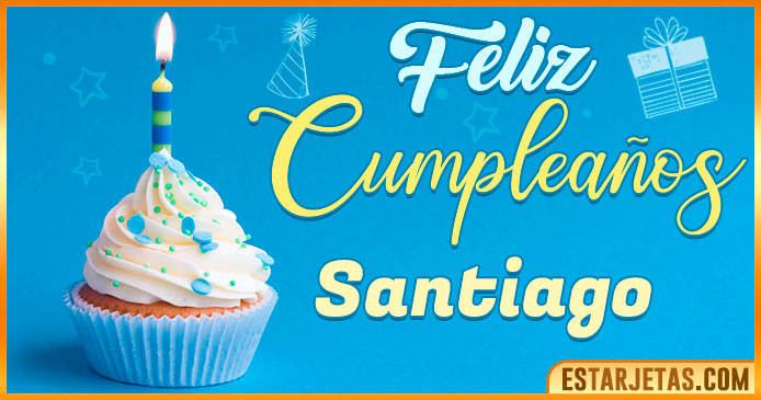 Feliz Cumpleaños Santiago