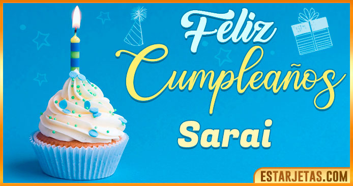 Feliz Cumpleaños Sarai
