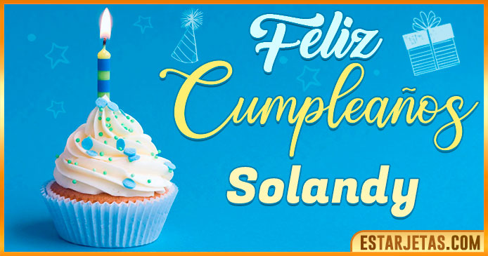 Feliz Cumpleaños Solandy