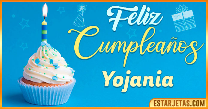 Feliz Cumpleaños Yojania