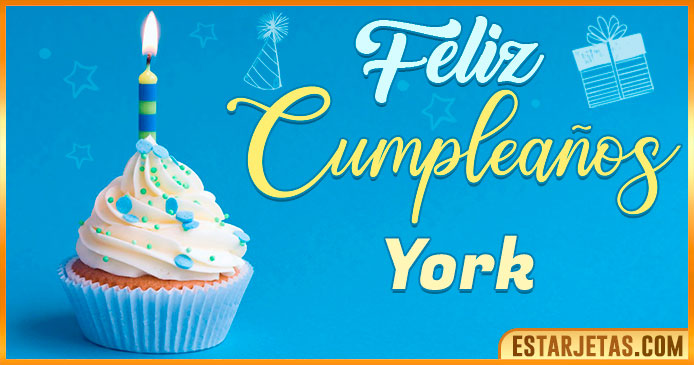 Feliz Cumpleaños York