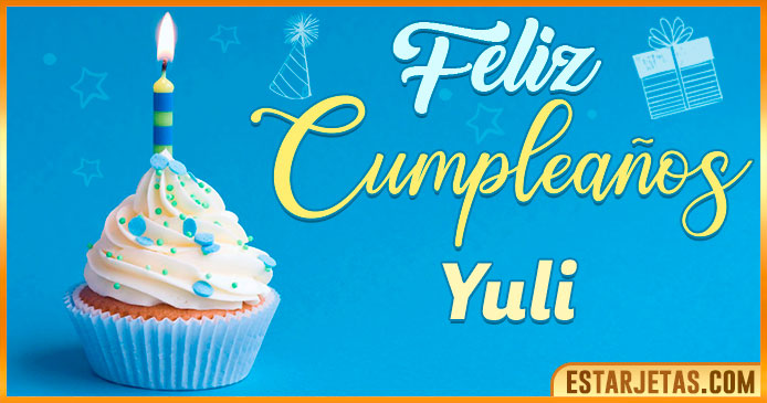 Feliz Cumpleaños Yuli