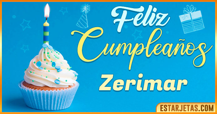 Feliz Cumpleaños Zerimar